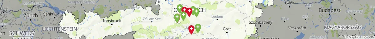 Kartenansicht für Apotheken-Notdienste in der Nähe von Sölk (Liezen, Steiermark)